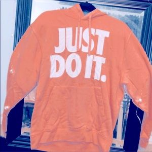Pink Nike hoodie